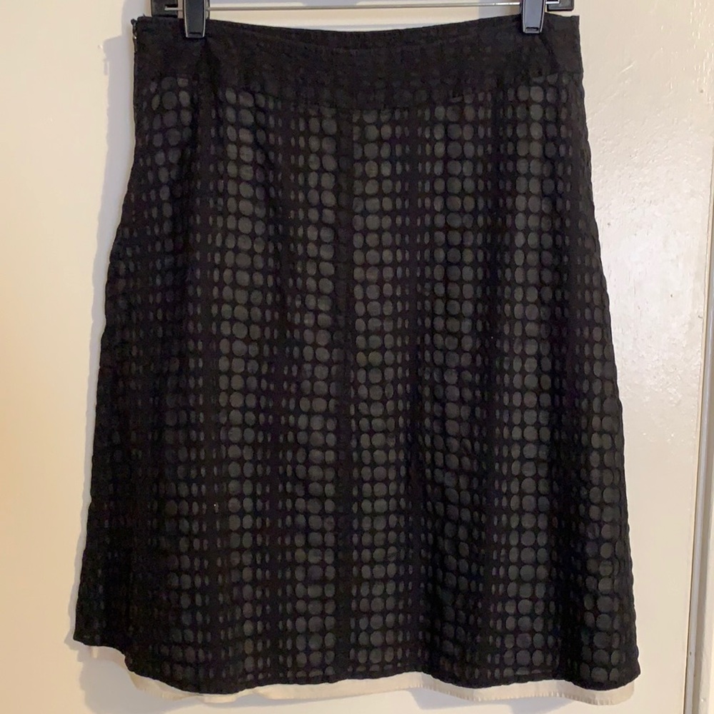 Kenneth Cole Black, A-Line Skirt, Sz 8